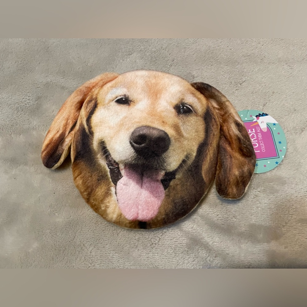 NWT Golden Retriever Coin Purse